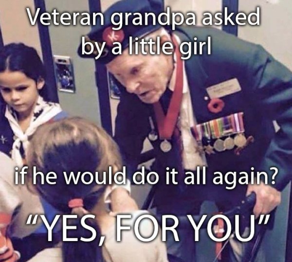 Memorial Day Meme To Veterans