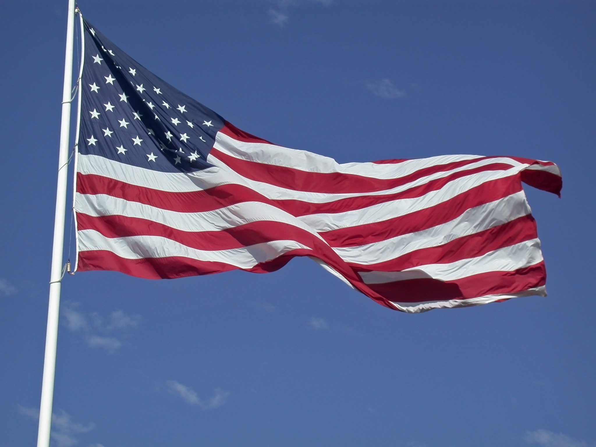 USA Memorial Day Flags Photos