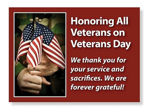 Veterans Day Messages for Cards