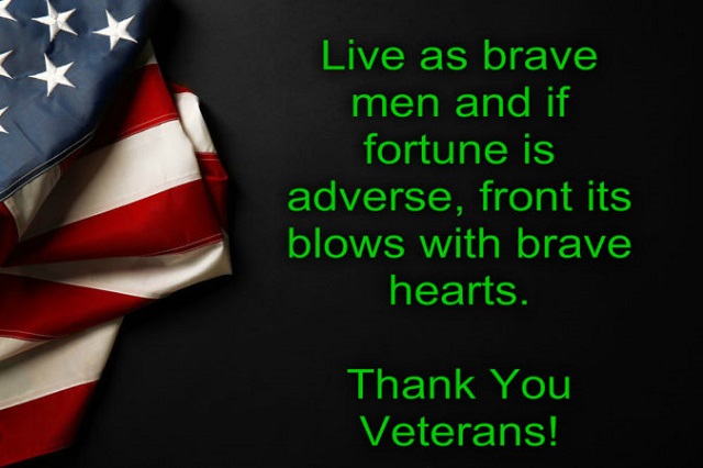 Veterans Day Sayings