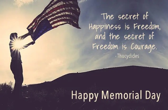 Memorial Day Thank You Message